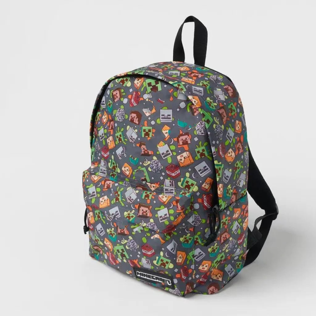 Cartoon Kids Backpack Large Capacity Kindergarten Schoolbag Double-Shoulder Student Bag