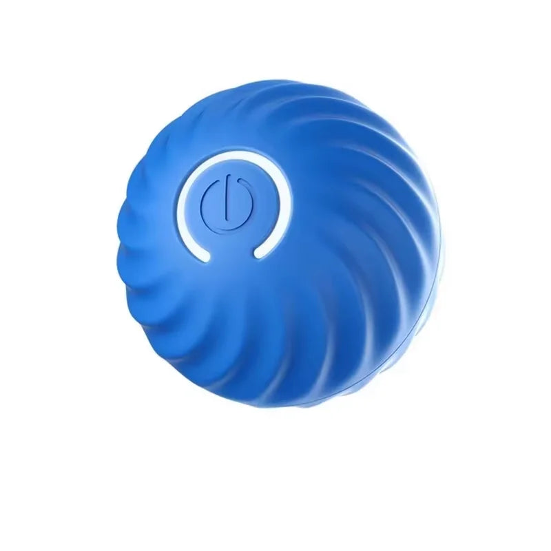 Interactive Rechargeable Gravity Jump Ball for Cats & Dogs - Bite-Resistant Auto-Rolling Chase Toy, 2.05 in (5.2 cm)