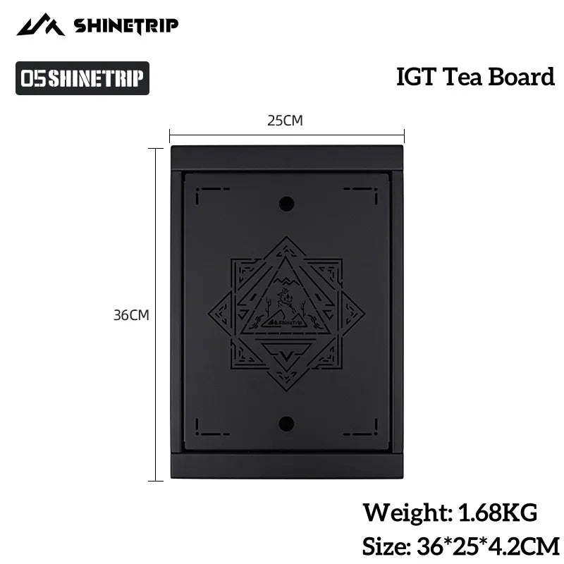 IGT Modular Table Top Plate – Folding Camping & BBQ Table Board, Portable Tactical Accessory