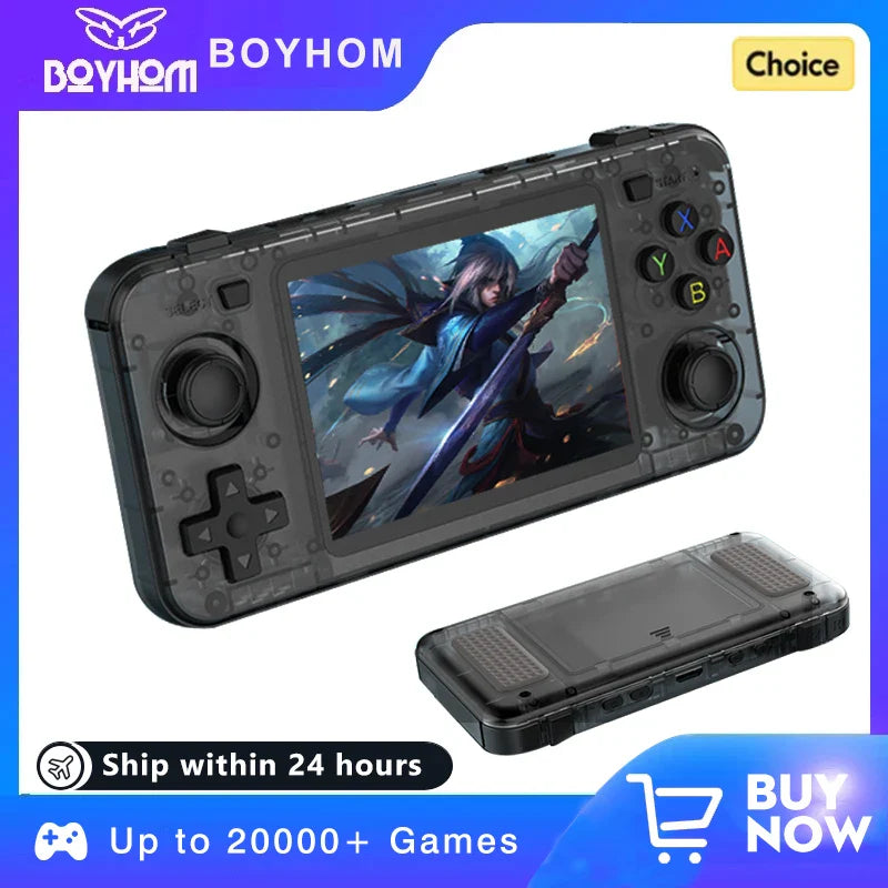 Retro Handheld Game Console 3.5-inch (8.9 cm) IPS Screen 3000 mAh Open Linux Portable Player with 15,000 Classic Games