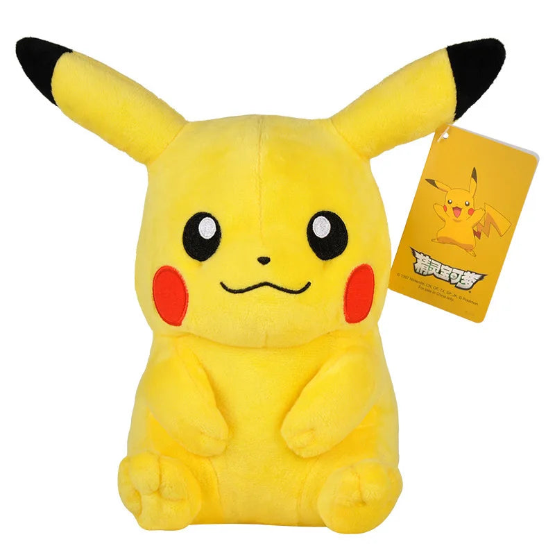 40 Styles Anime Pokemon Kawaii Plush Toys - Pikachu, Gengar, Dragonite, Piplup Cute Plushies for Kids & Christmas Gifts