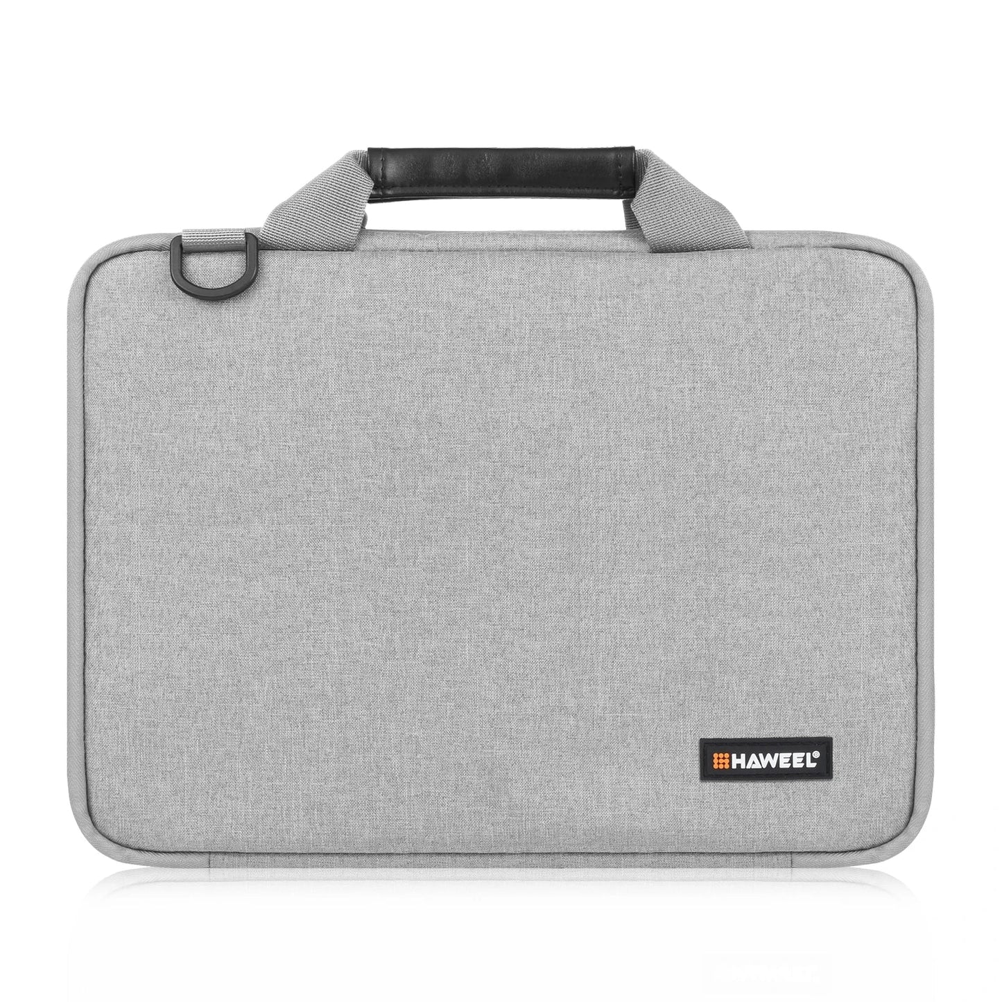 Laptop Briefcase Crossbody Bag for 13–14 in (35.5×26.5×3 cm) & 14–16 in (40×29.5×3 cm) Laptops — Slim Water-Resistant Sleeve with Shoulder Strap