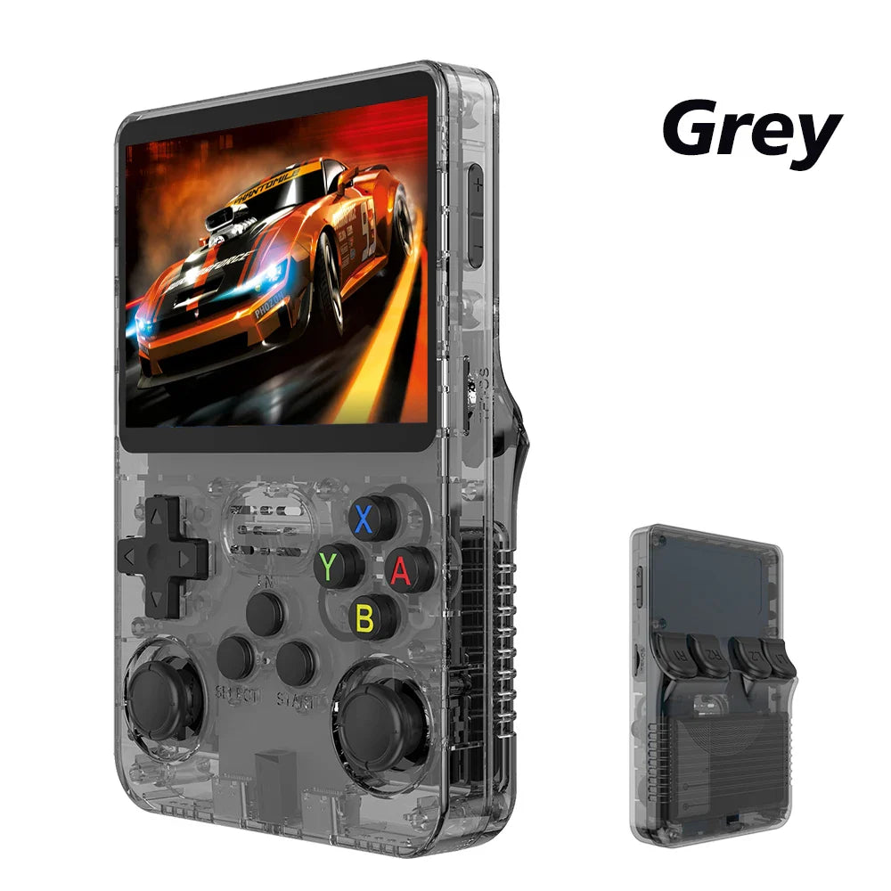 Open-Source Linux Retro Handheld Game Console 3.5-Inch (8.9 cm) IPS Screen 64GB/128GB Portable Pocket Player with 10,000 Classic Games