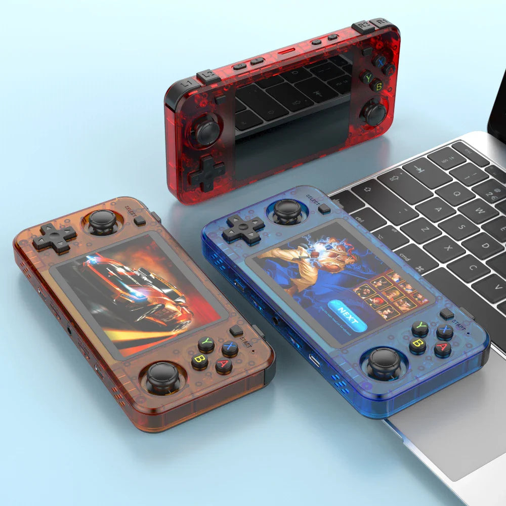 3.5-inch Handheld Retro Game Console — IPS Screen, 64GB, 3000mAh, Linux, 10,000+ Classic Games