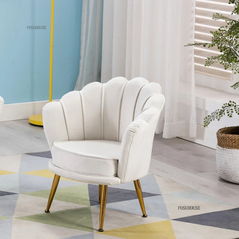 Kids Fabric Sofa Chair - Children's Reading Corner Armchair for Playroom & Living Room