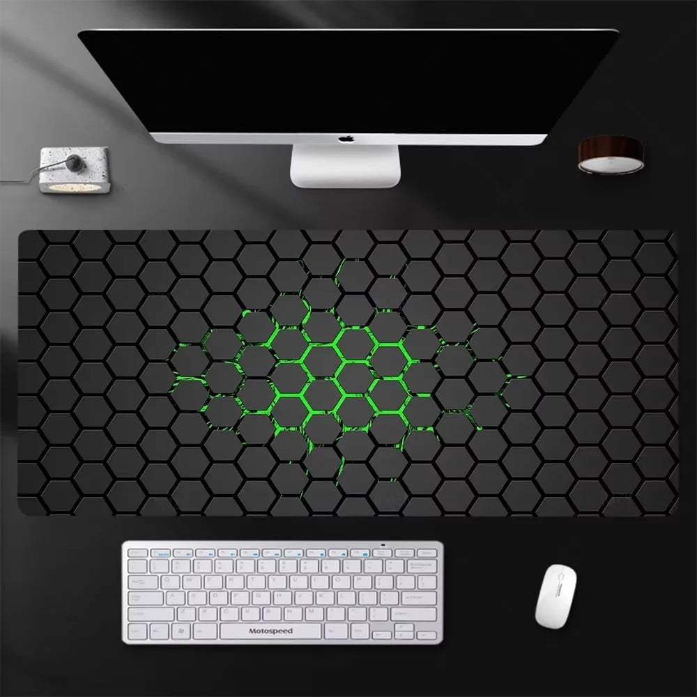 Large Gaming Mouse Pad Desk Mat XL Extended Keyboard & Mouse Pad — 30x80 / 40x90 / 50x100 cm (11.8x31.5, 15.7x35.4, 19.7x39.4 in)