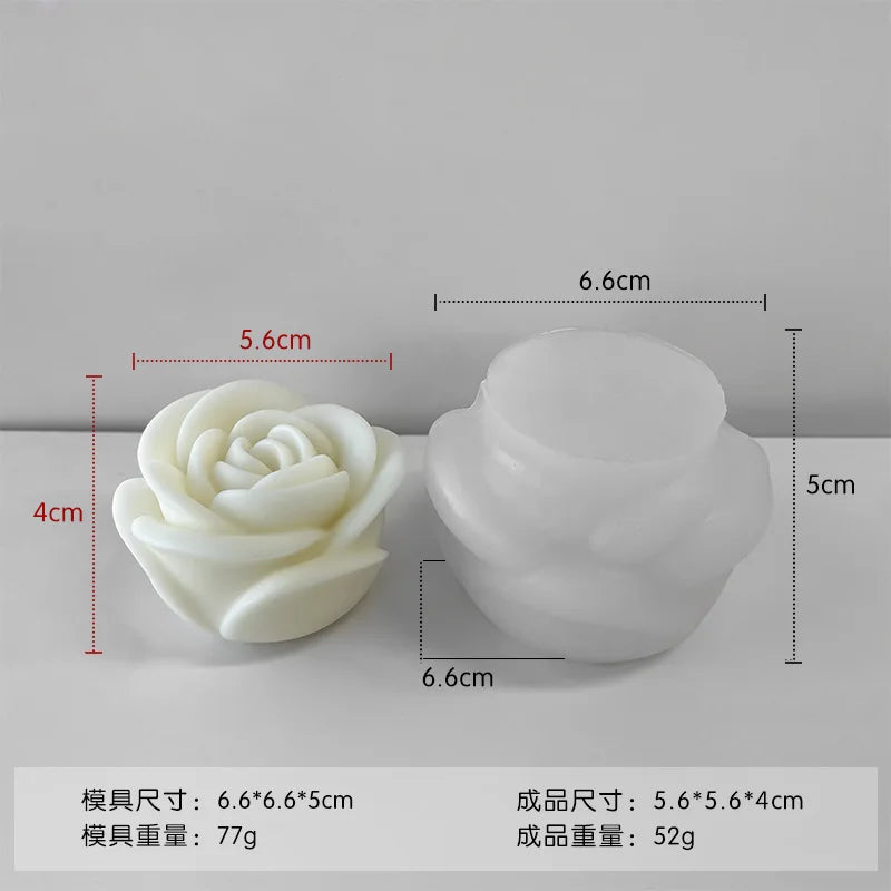 Flower Silicone Craft Mold for Resin, Soap & Candle Making - Flexible Non-Stick