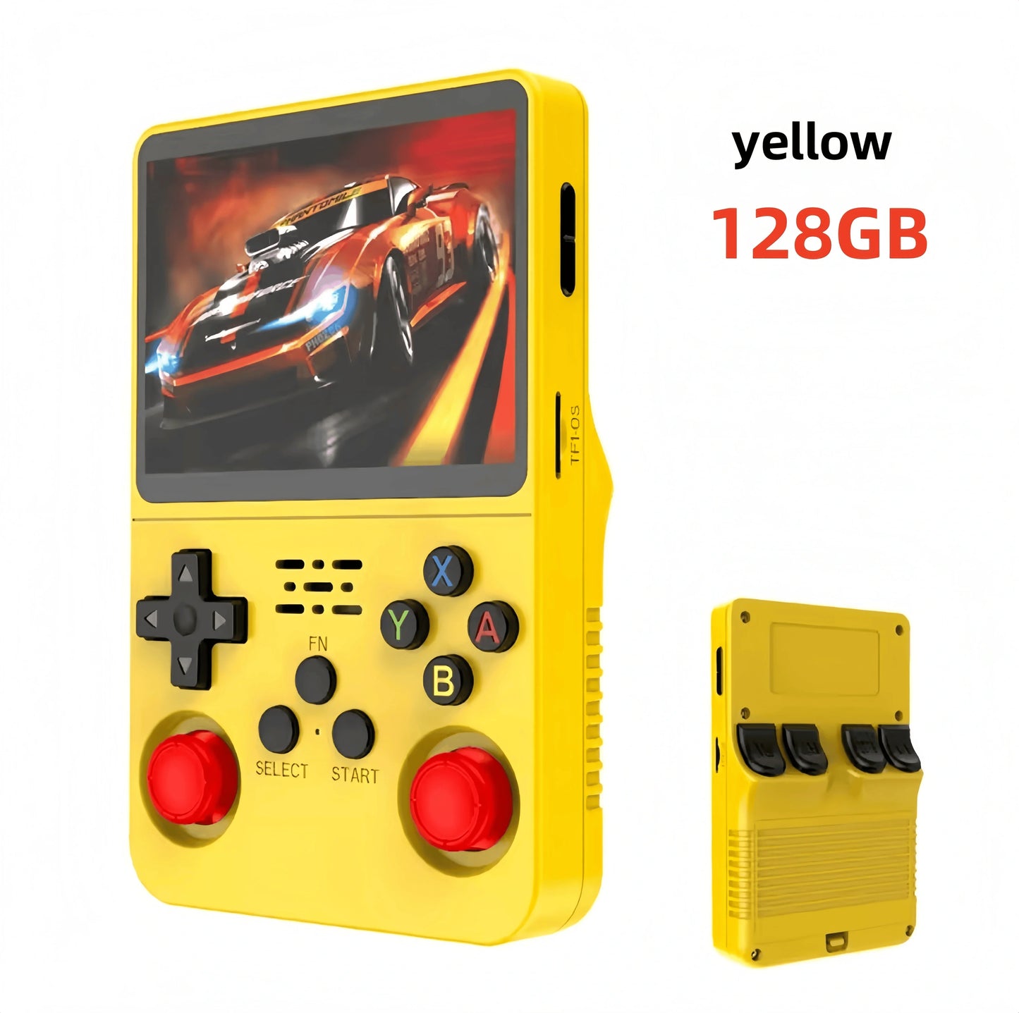Retro Handheld Game Console 3.5-Inch (8.9 cm) IPS Screen, 128GB Preloaded with 20,000 Games, Portable Linux Pocket Player