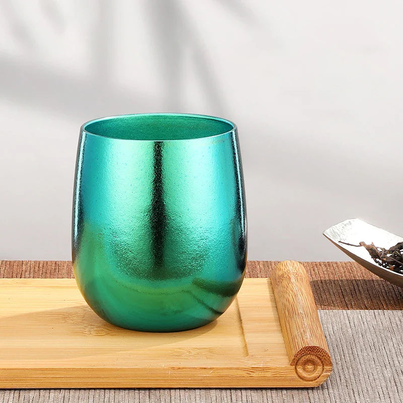 Double-Wall Titanium Insulated Mini Coffee Mugs & Whiskey Tumblers – Teacups (4 oz / 120 ml, 8.8 oz / 260 ml, 13.5 oz / 400 ml)