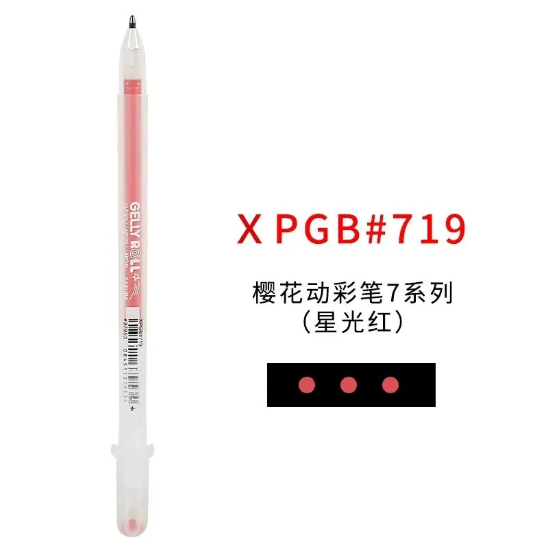 White Opaque Gel Pens 3-Pack – Fine 0.5mm, Medium 0.8mm, Bold 1.0mm for Journaling, Art & Drawing