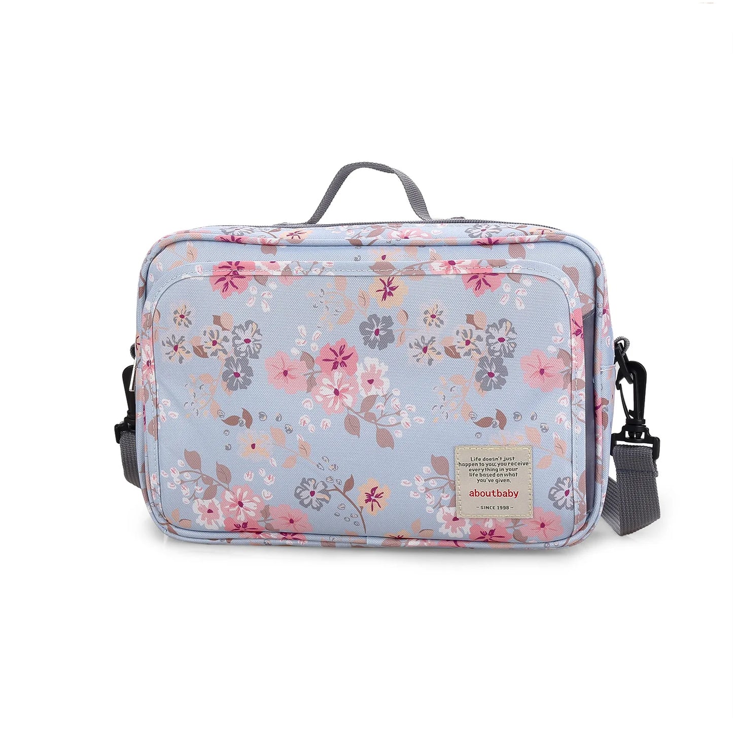 Waterproof Maternity Diaper Bag Wet/Dry Reusable Baby Mummy Wetbag Double Handle Stroller Organizer