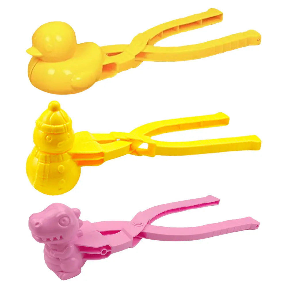 Duck Onigiri Mold & Snowball Maker with Handle - Cute Animal Rice Ball Shaper for Bento, Kids & Adults