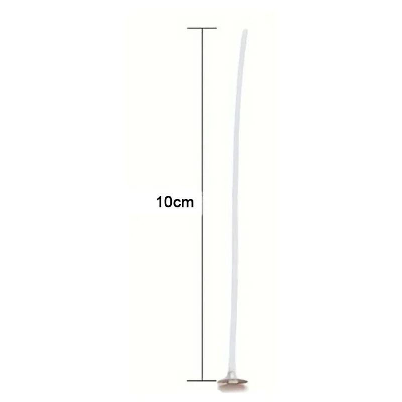 Smokeless Soy-Waxed Cotton Candle Wicks for DIY Candle Making – 30 or 100 Pack (10 cm / 3.94 in)