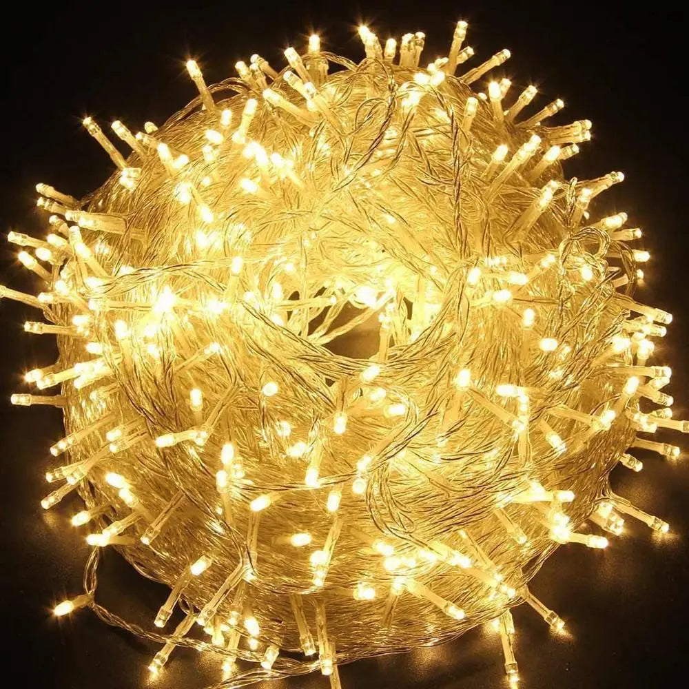 LED Garland String Lights 2–100m (6.6–328 ft) Waterproof Fairy Lights for Christmas Wedding Indoor Outdoor