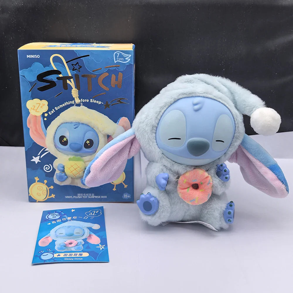 Blind Box Plush & Vinyl Mystery Doll Keychain - Cute Cartoon Pendant Bag Charm Collectible Gift