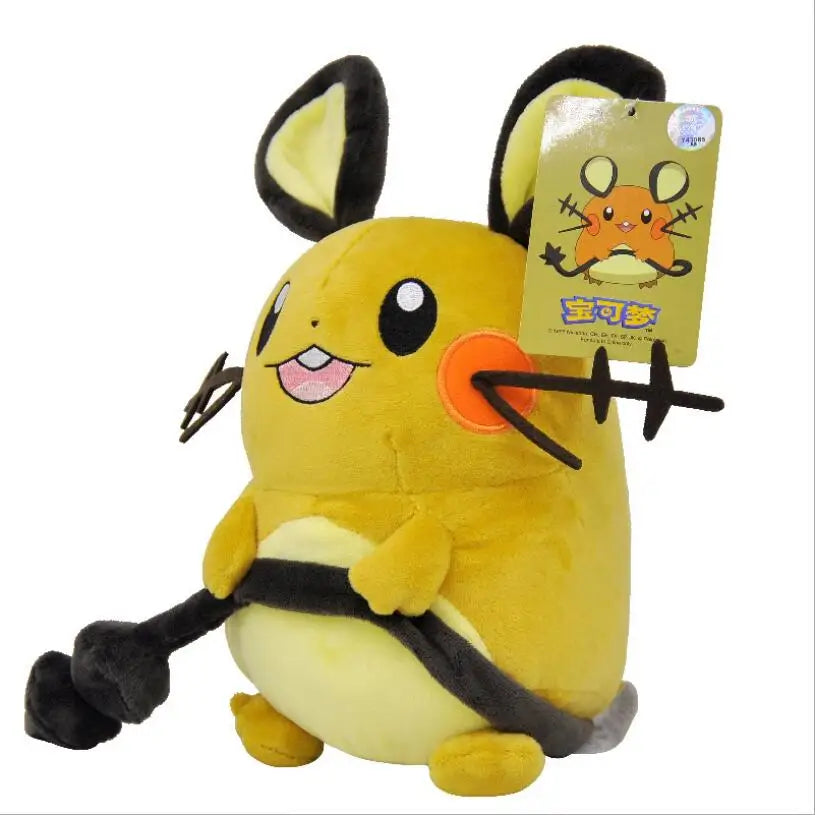 Anime Plush Stuffed Toy 6–12 in (15–30 cm) - Pikachu, Bulbasaur, Jigglypuff, Lapras, Eevee Soft Doll Gift for Kids