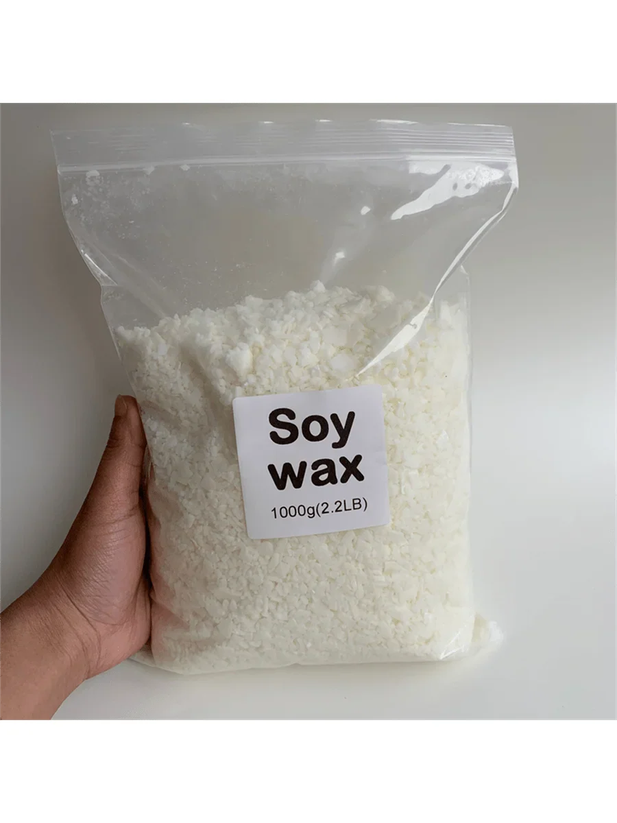 Natural Soy Wax Flakes & Granules for Candle Making – 50g–1000g (1.8–35.3 oz)