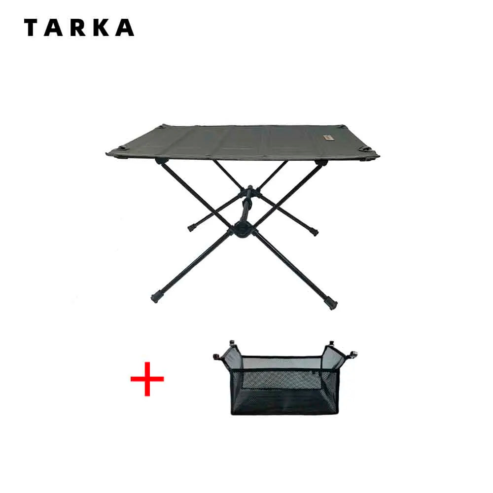 Portable Folding Camping Table Lightweight Oxford Fabric & Aluminum Picnic Desk for Outdoor Fishing Hiking