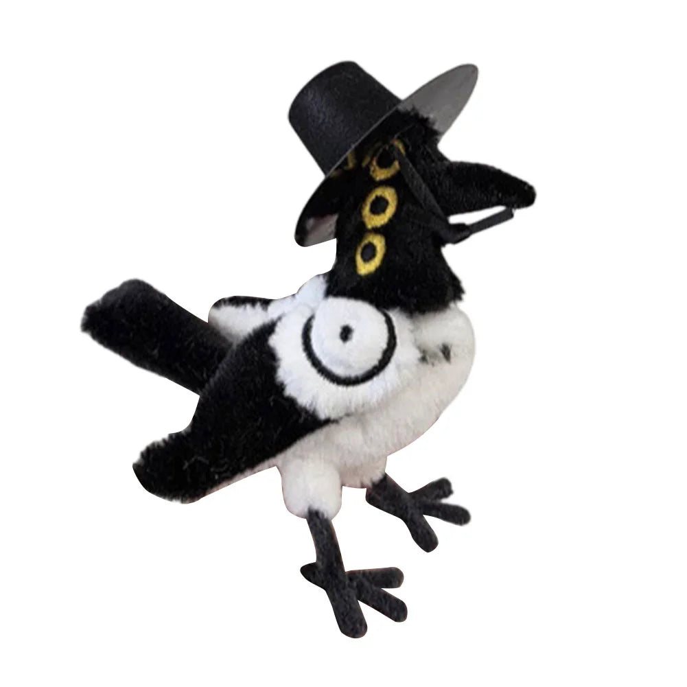 Tiger Crow Plushie 10.2 in (26 cm) K-Pop Demon Hunters PP Cotton Movie Plush Doll Fan Gift
