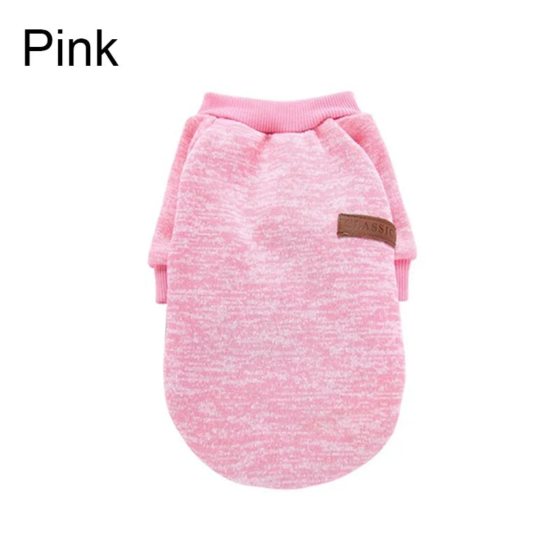 Warm Winter Dog Jacket Hoodie for Small Dogs and Cats - Chihuahua Pug Schnauzer Sweatshirt Pet Coat