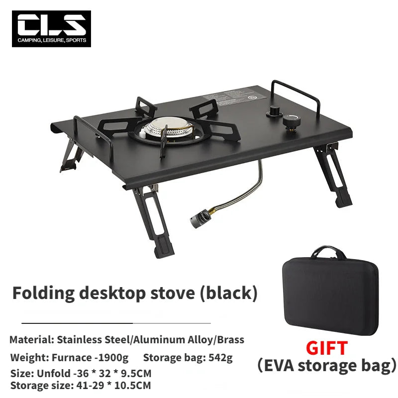Folding IGT Camping Table — Lightweight Aluminum Roll-Up Backpack Table with Adjustable Legs for BBQ & Outdoor (95×45×38–55 cm / 37.4×17.7×15–21.7 in)