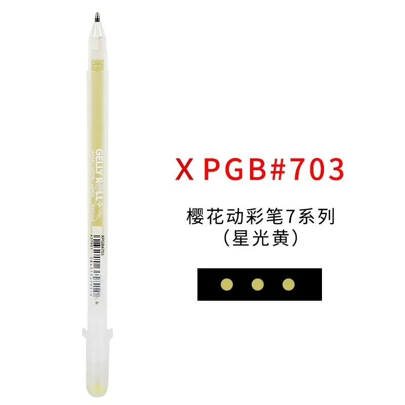 White Opaque Gel Pens 3-Pack – Fine 0.5mm, Medium 0.8mm, Bold 1.0mm for Journaling, Art & Drawing