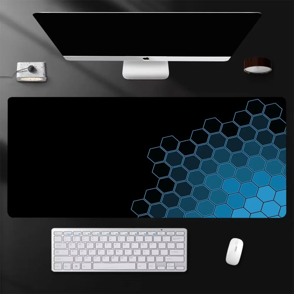 Large Gaming Mouse Pad Desk Mat XL Extended Keyboard & Mouse Pad — 30x80 / 40x90 / 50x100 cm (11.8x31.5, 15.7x35.4, 19.7x39.4 in)