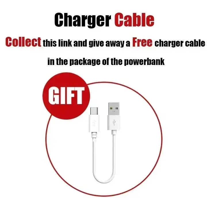 120W Portable Power Bank – USB-C Fast Charging, Digital Display, 50,000–200,000mAh Options – Battery Charger for Smartphones, Tablets & Laptops