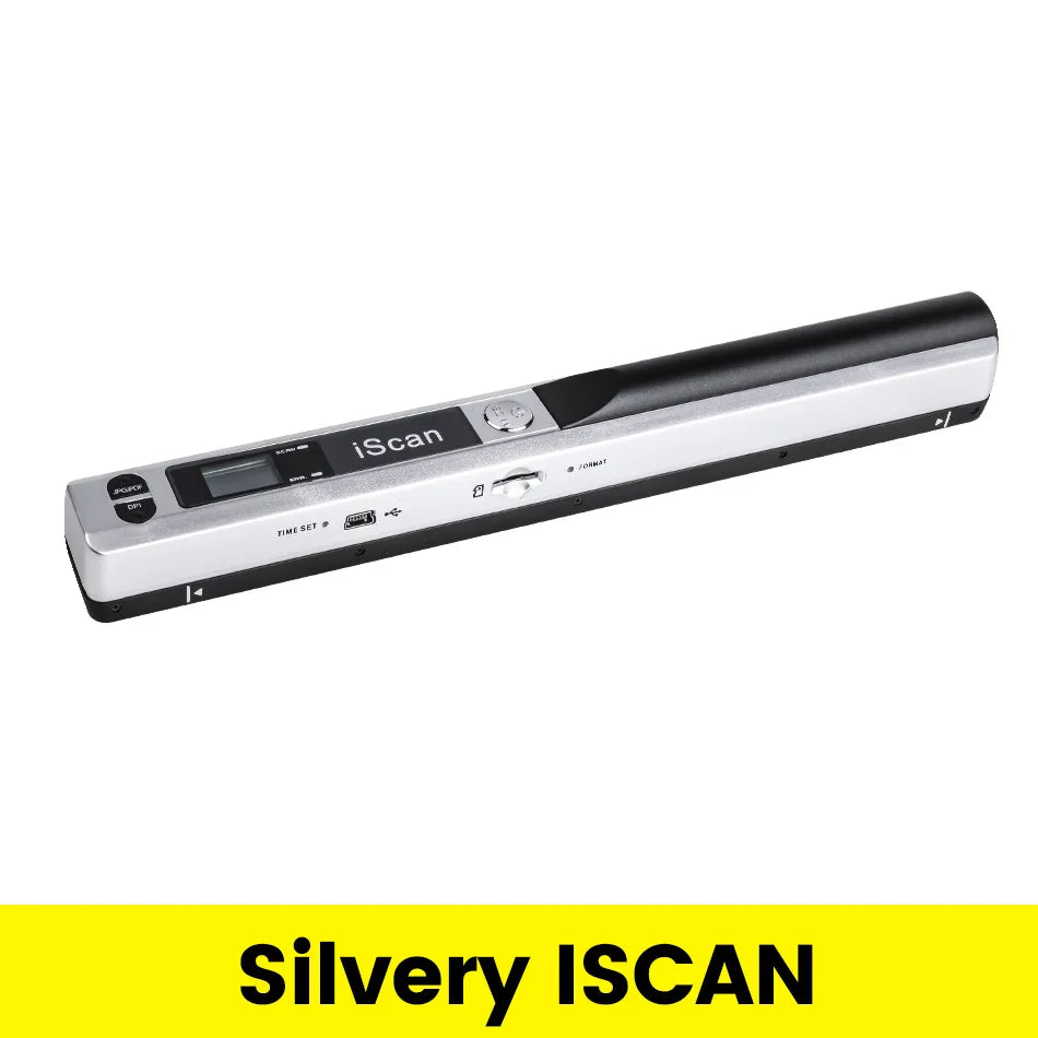 Portable A4 Handheld Document Scanner 900 DPI – Mobile PDF/JPEG OCR Scanner for Office & Contracts