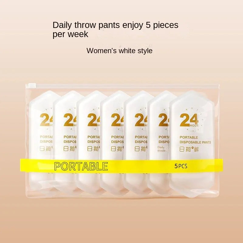Disposable Cotton Panties for Women - 5/10/20 Pack | Travel, Maternity & Postpartum Briefs