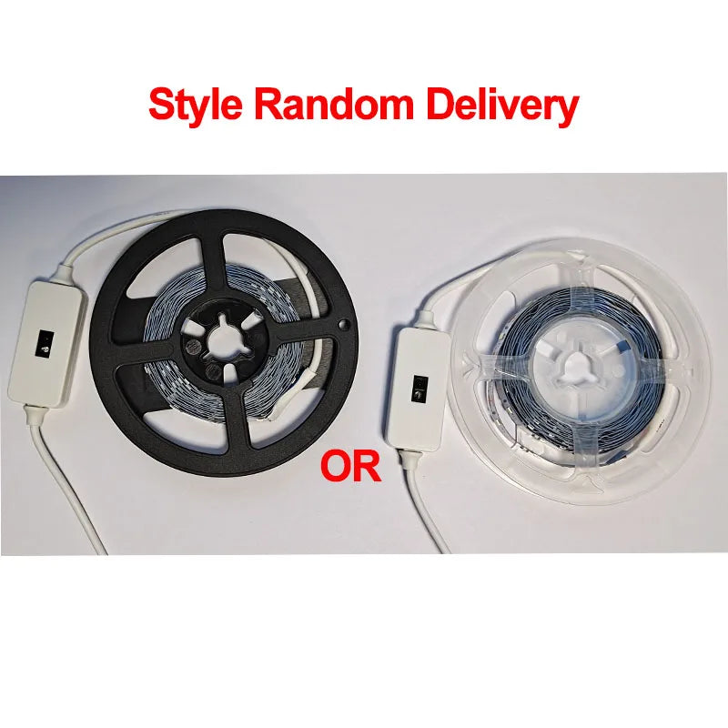 1M (3.3 ft) USB Hand-Wave Sensor LED Strip Light, 60 LEDs/m Dimmable Warm White — TV Backlight, Cabinet & Night Lamp