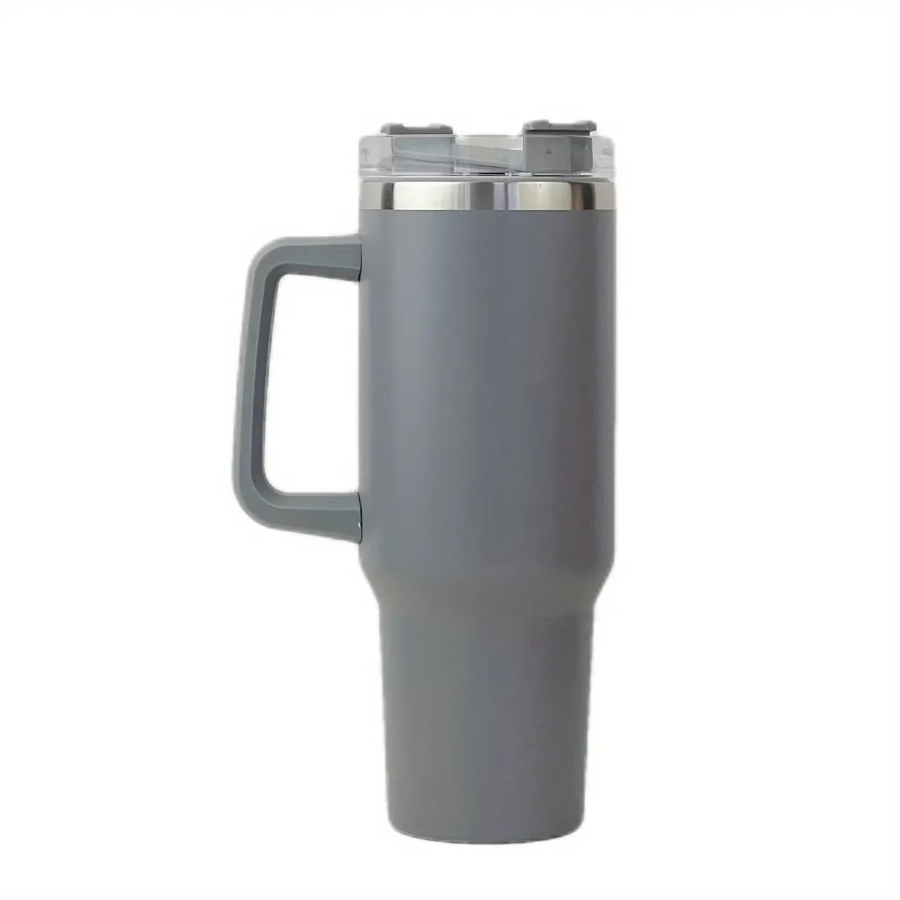 40oz Vacuum Insulated Tumbler with Handle & Straw Lid | Stainless Steel Travel Bottle