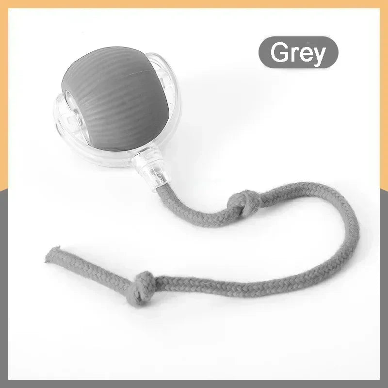 Interactive Speedy Tail Cat Ball Toy with Tail — USB Rechargeable, Dual-Speed Automatic Cat Toy