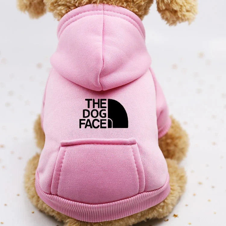 Autumn Winter Cowboy Pocket Two-Leg Pet Sweater Windproof Sports Jacket for Dogs & Cats