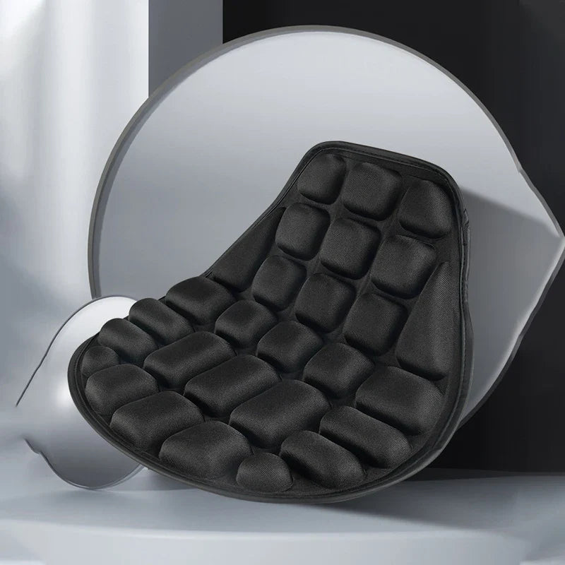 3D Breathable Motorcycle Seat Cushion EVA Foam Soft Non-Slip Pad - Universal Fit for Motorcycles, Scooters & Electric Bikes