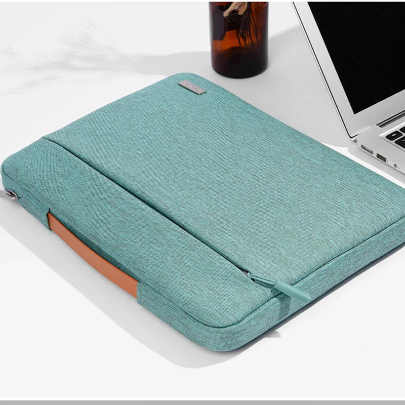 Multi-Pocket Shockproof Laptop Sleeve with Handle — Zipper Case for 13/14/15.6/16-Inch Laptops (33–41 cm)