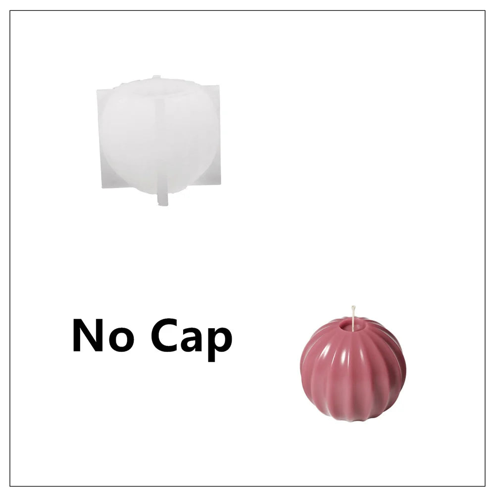 DIY Christmas Bauble & Tree Candle Silicone Mold Set, 3 Sizes, Platinum Silicone for Scented Candle Making
