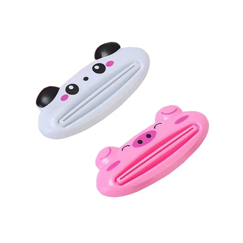 Animal Toothpaste Squeezer Tube Roller – Cute Cartoon Toothpaste Dispenser for Bathroom