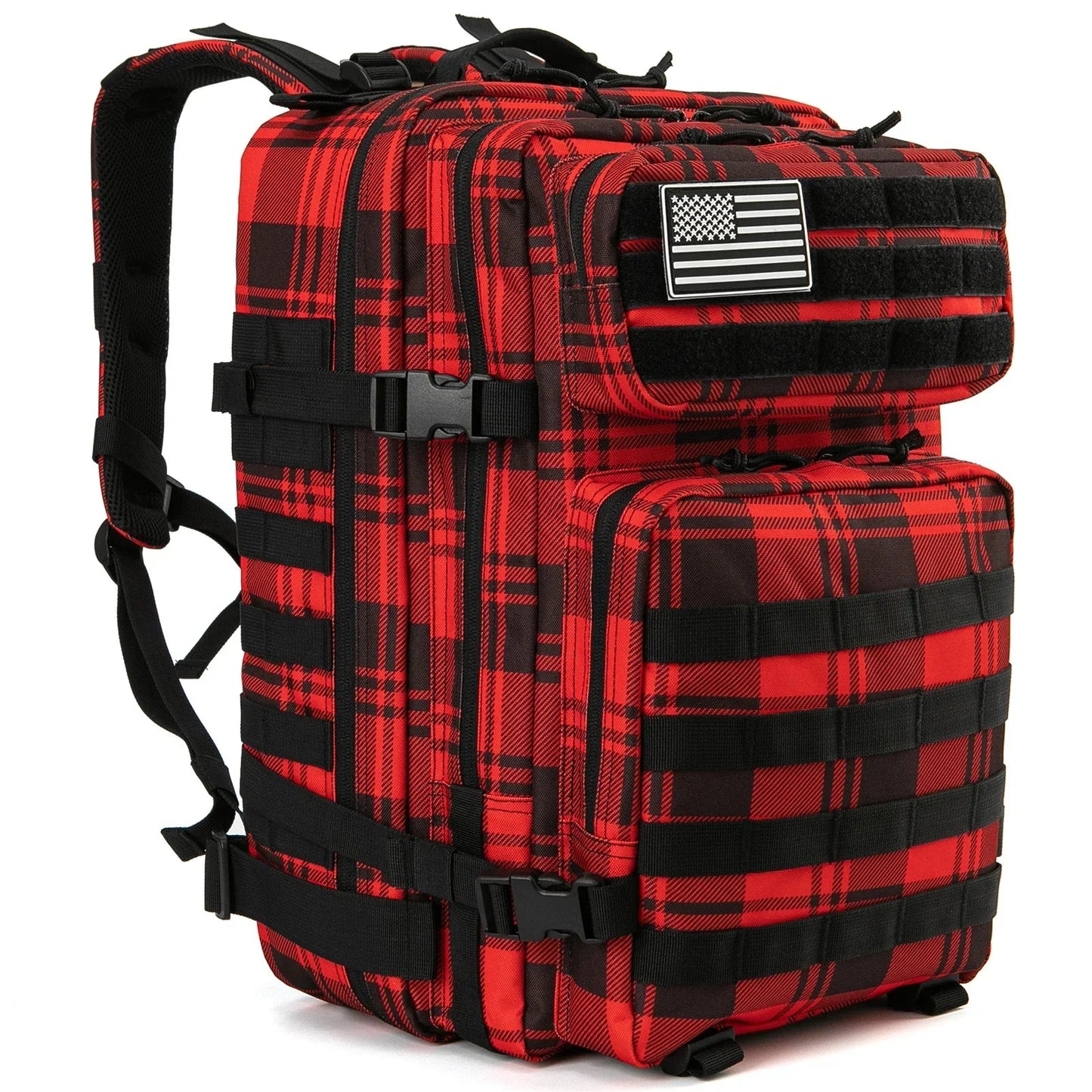 45L (11.9 gal) Tactical Backpack – Large Capacity Molle 3-Day Assault Pack for Hiking, Camping & Trekking