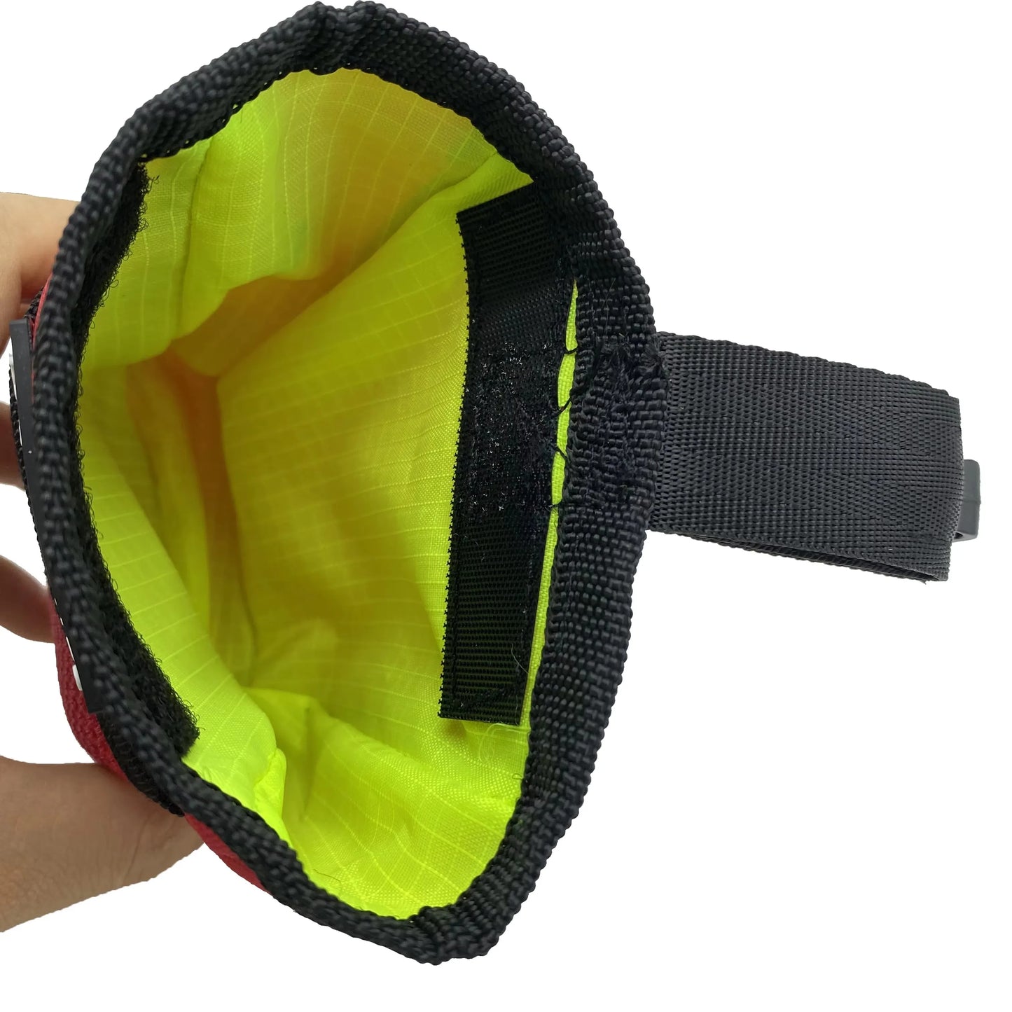 Dog Treat Pouch Waist Bag Hands-Free Training Snack Bag with Mesh Pocket
