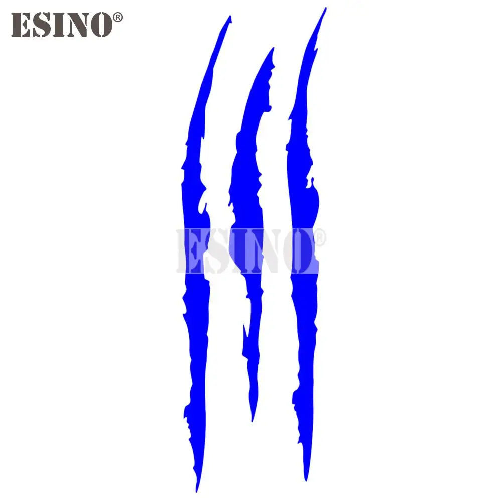 Ghost Claw Car Decal Vinyl Sticker - Claw Scratch Headlight & Body Stripe Graphic, PVC, Multiple Sizes (22 x 6.5 to 120 x 35.5 cm / 8.7 x 2.6 to 47.2 x 14 in)