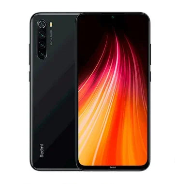 Note 8 Global ROM Smartphone, 6.3" (16.0 cm) FHD+ Waterdrop Display, 48MP Quad Camera, 4000mAh, 4G, Refurbished with Case & Tempered Glass