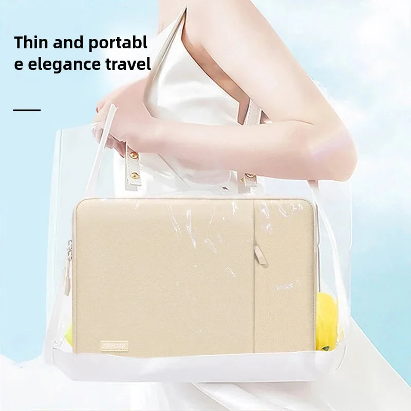 Universal Laptop Sleeve 11–16 Inch (28–41 cm) Polyester Zipper Notebook Case - Fits MacBook Air/Pro, Lenovo, Asus, HP, Dell