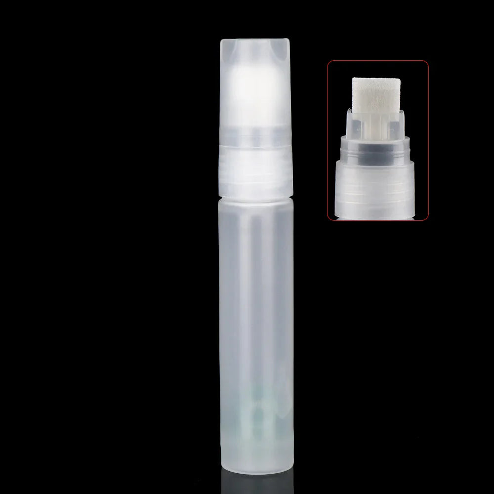 Refillable Transparent Empty Paint Pen Rod – Reusable Liquid Ink Marker Accessory for Graffiti & Chalk, Tip Sizes 0.7–50mm (0.03–1.97in)