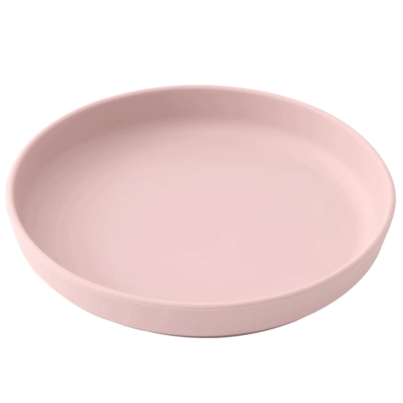 Food-Grade Silicone Baby Plate with Suction Base — Anti-Slip BPA-Free Toddler Feeding Bowl