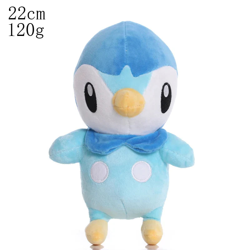 Pikachu & Friends 8 in (20 cm) Plush Stuffed Animal — Pikachu Charmander Squirtle Bulbasaur Eevee Scorbunny Gengar Snorlax Christmas Gift