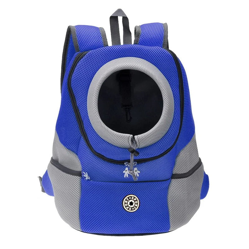 Double-Shoulder Pet Carrier Backpack for Small Dogs – Breathable Travel Dog Carrier, Fits Pets Up to 12 kg (26 lb)