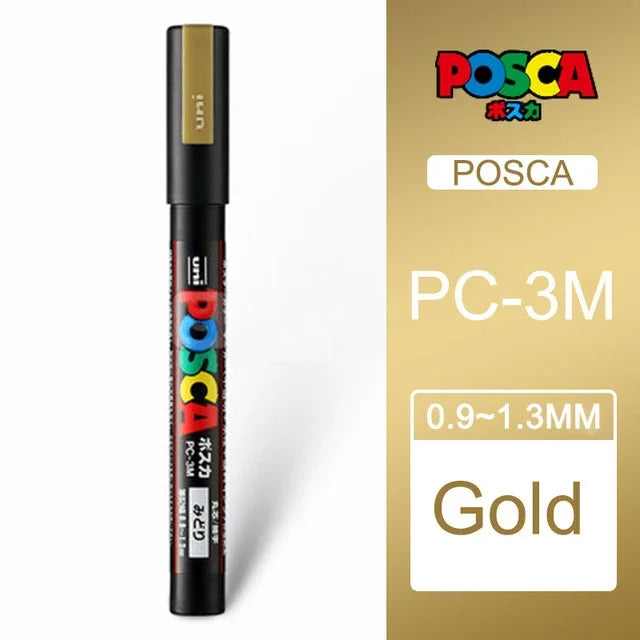 Permanent Acrylic Paint Marker Set – Quick-Dry Opaque Paint Pens for Graffiti, Crafts & Illustration