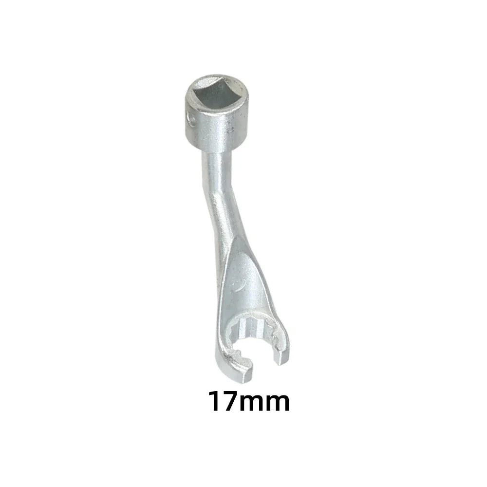 Diesel Injector Line Socket Set 1/2-Inch (12.7 mm) Drive - 12-Point Bihex Injector Fuel Line Wrenches
