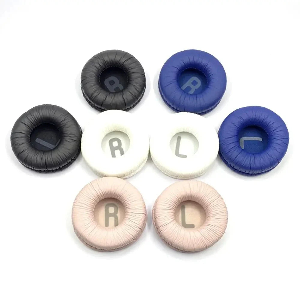 1-Set Replacement Leather Ear Pads & Headband Cushion for Over-Ear Headphones